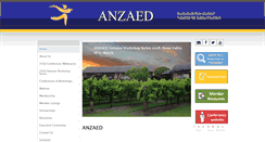 Desktop Screenshot of anzaed.org.au